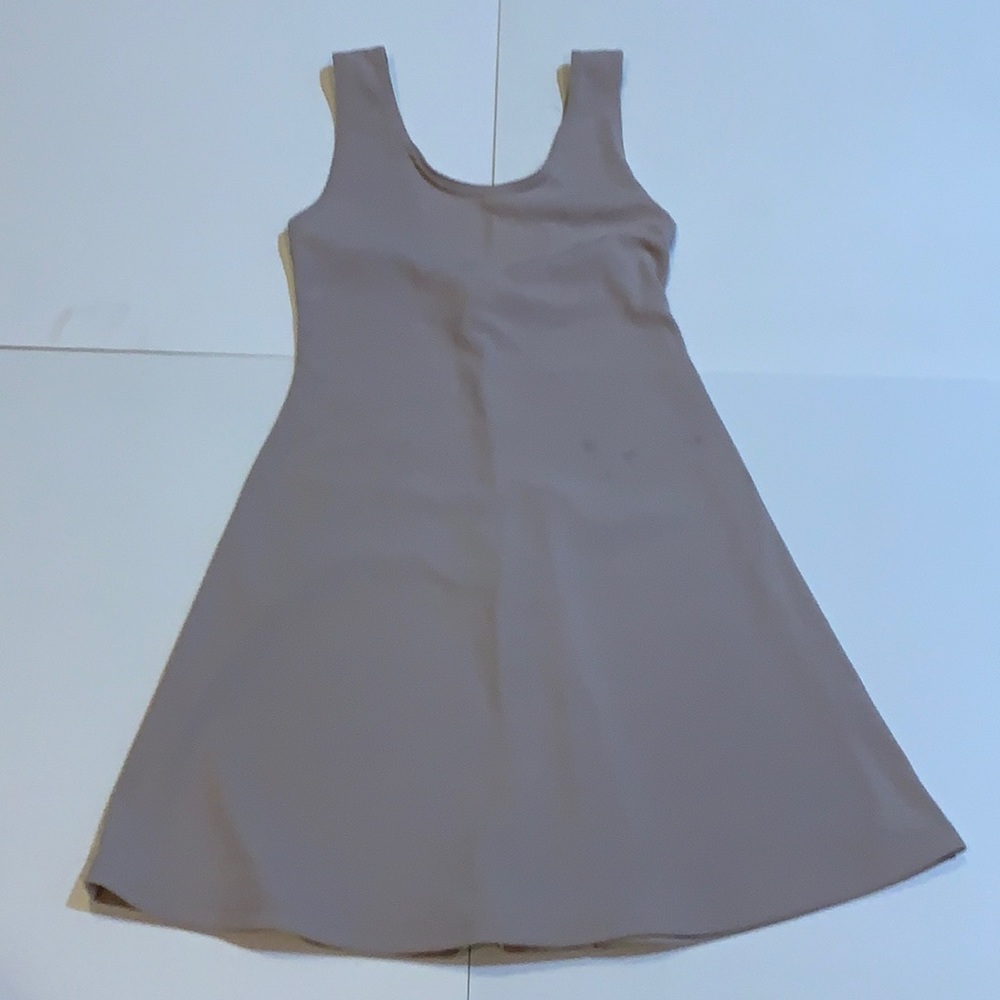 International Newport Garment tan tank dress